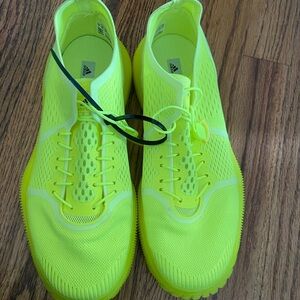 RARE* NWOT Stella McCartney- highlighter yellow sneakers